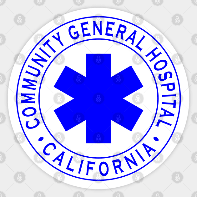 Community General Hospital Sticker by Lyvershop